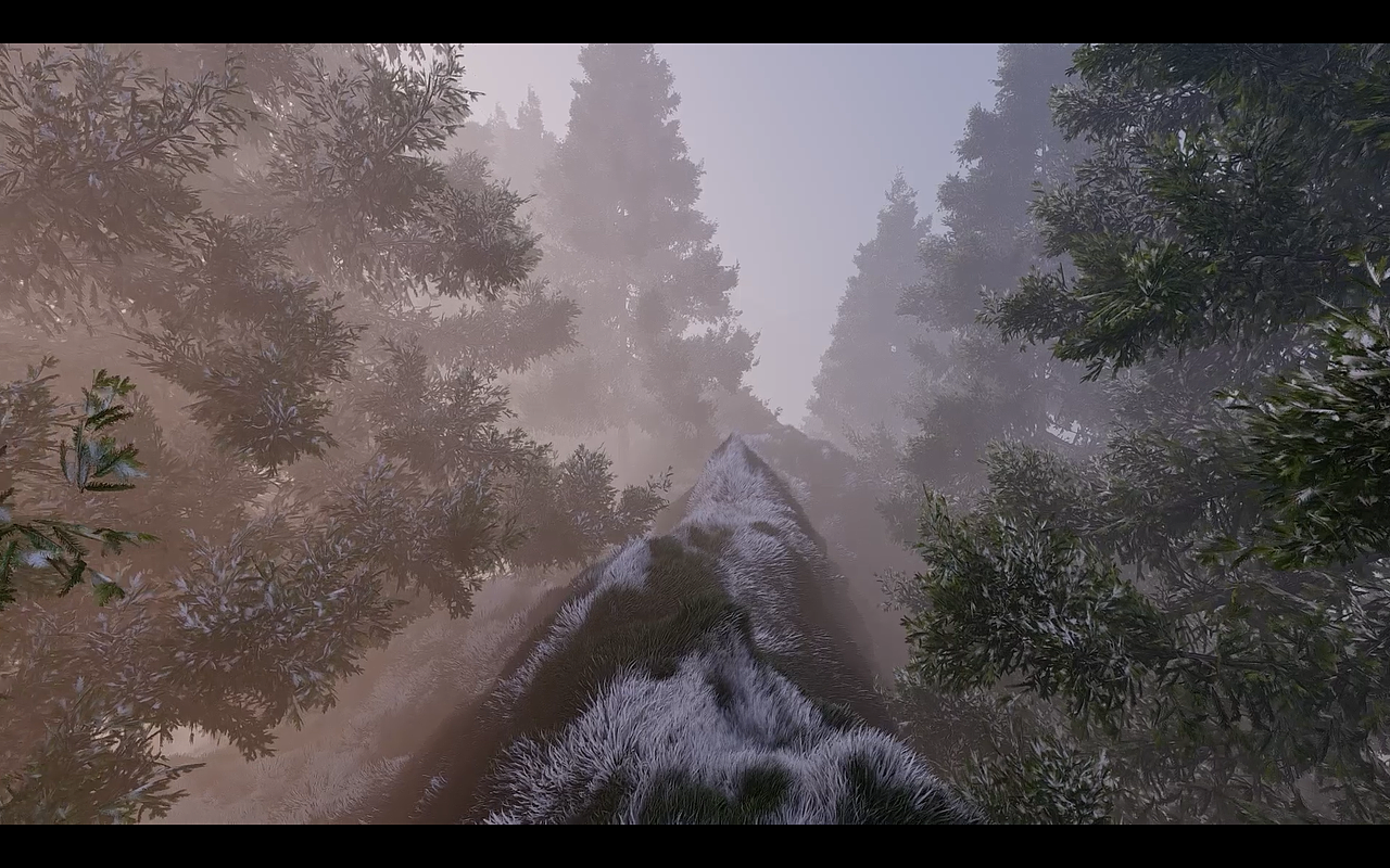 山河峡谷3D建模动画渲染花絮