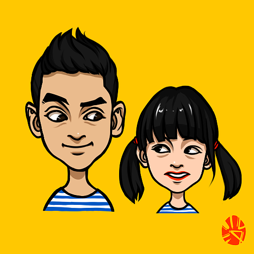 爸爸去哪儿漫画头像