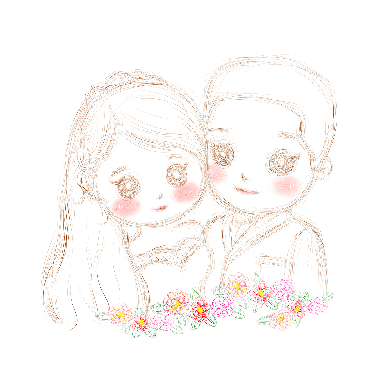 情侶萌（圖ZNzg5OTc5OTY=） - 創(chuàng)作習(xí)作 - 站酷設(shè)計(jì)師尛大人原創(chuàng)素材 - 站酷ZCOOL