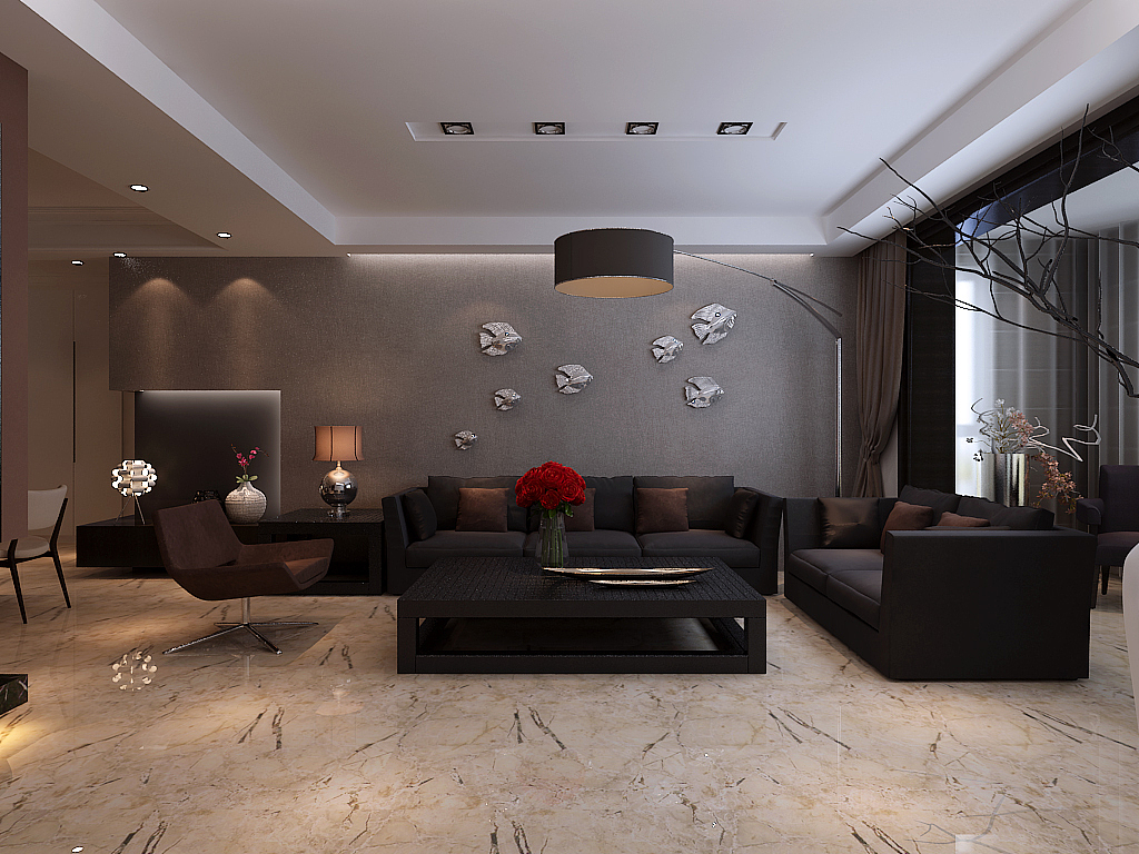 【中山华府】-147㎡三室两厅-极简主义