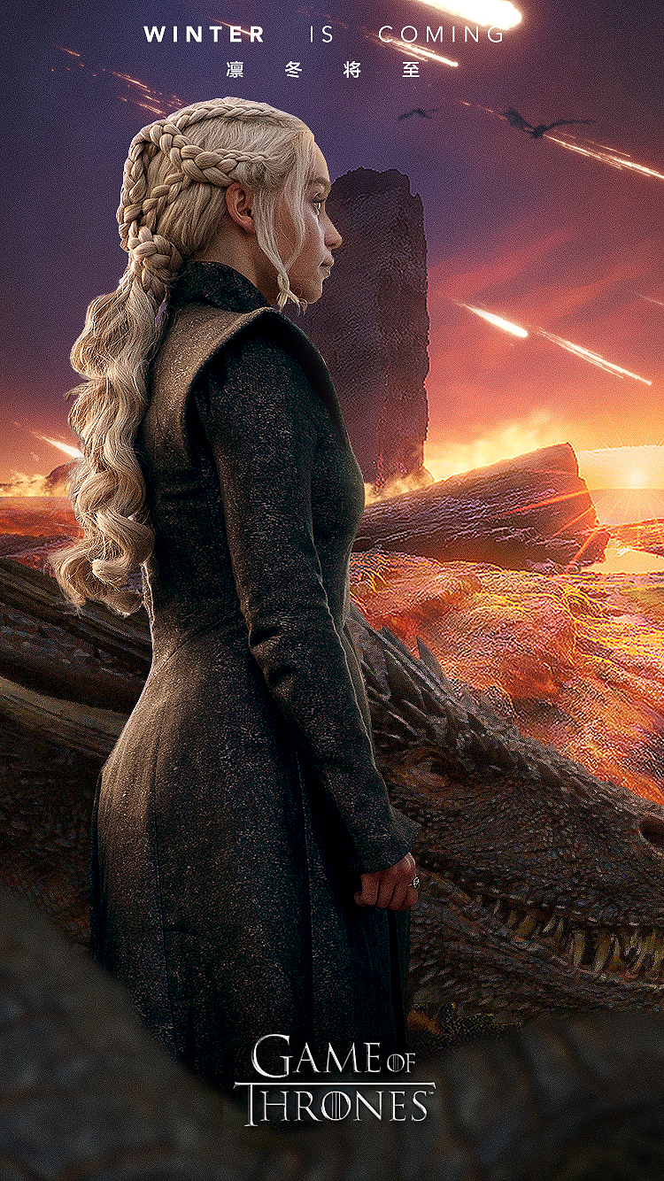 海报练习《冰与火之歌》 两张人物海报_小四爷-站酷zcool