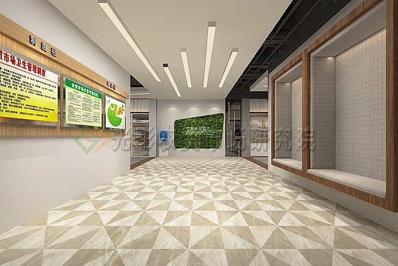 永州澜泊湾农贸市场设计效果图