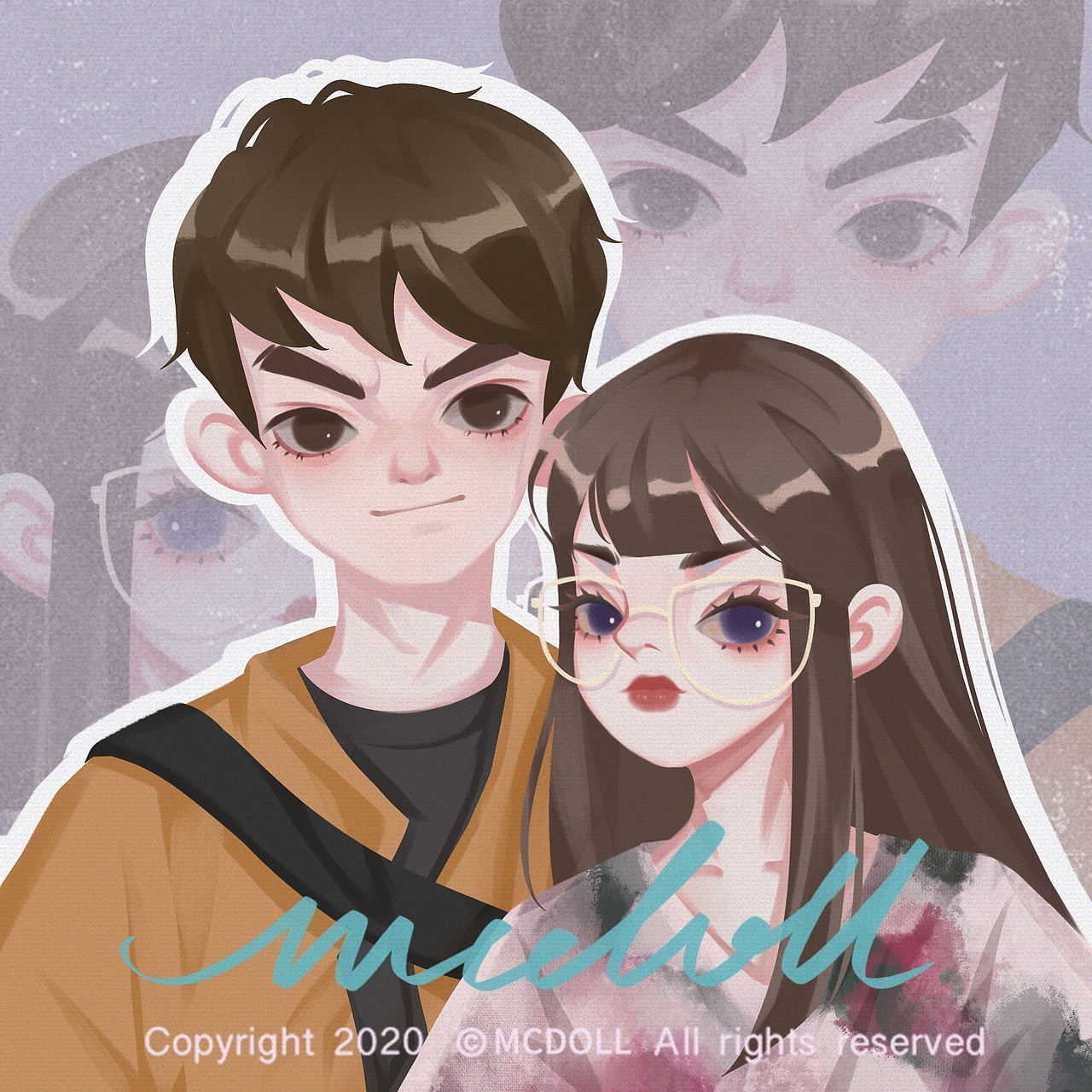 人设练习和插画委托（图ZMTk5MDM3Mjgw） - 商业插画 - 站酷设计师mcdoll_麦兜原创素材 - 站酷ZCOOL