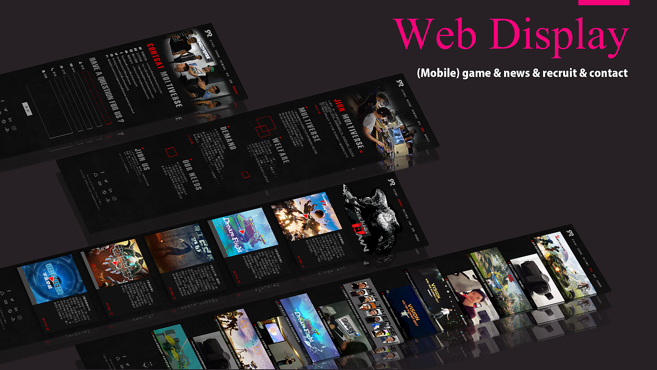 Multiverse公司官网（图ZMTQ0NTU3MjA0） - 企业官网 - 站酷设计师Lemon雷雷原创素材 - 站酷ZCOOL