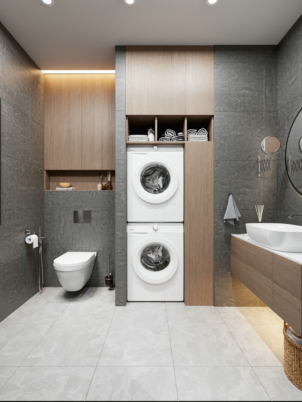 北轩装饰-汇置尚郡96平极简风