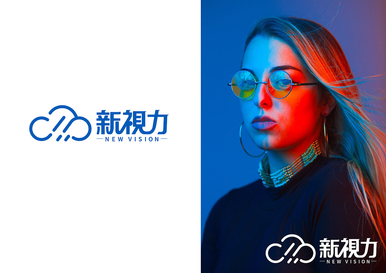 新视力高端眼镜品牌标识设计（图ZMTc1MTk2NDI0） - Logo - 站酷设计师LlLIWANG原创素材 - 站酷ZCOOL