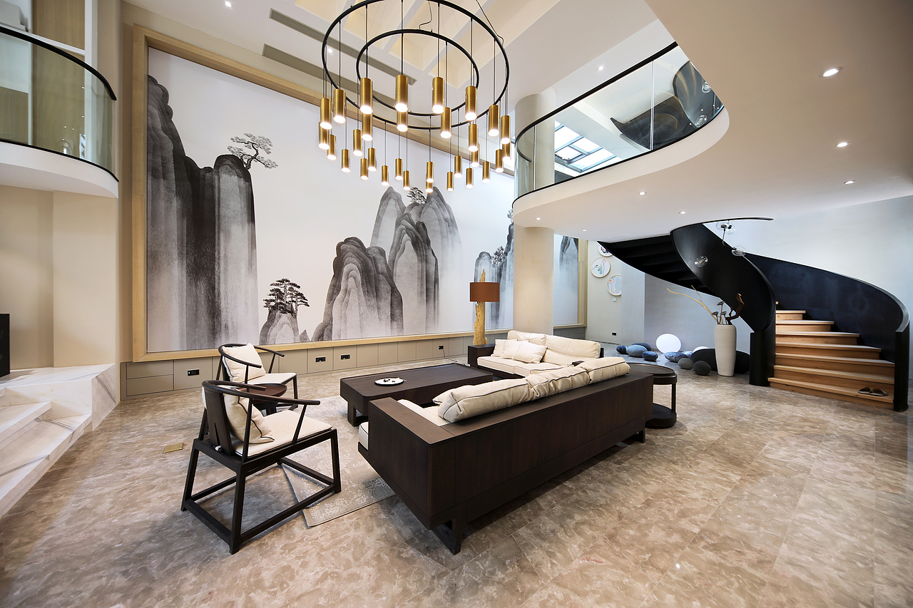 荆邑•溪隐府丨建筑漫步（黎李设计）（图ZMTQ0NzU4NDgw） - 家装设计 - 站酷设计师黎波设计师原创素材 - 站酷ZCOOL