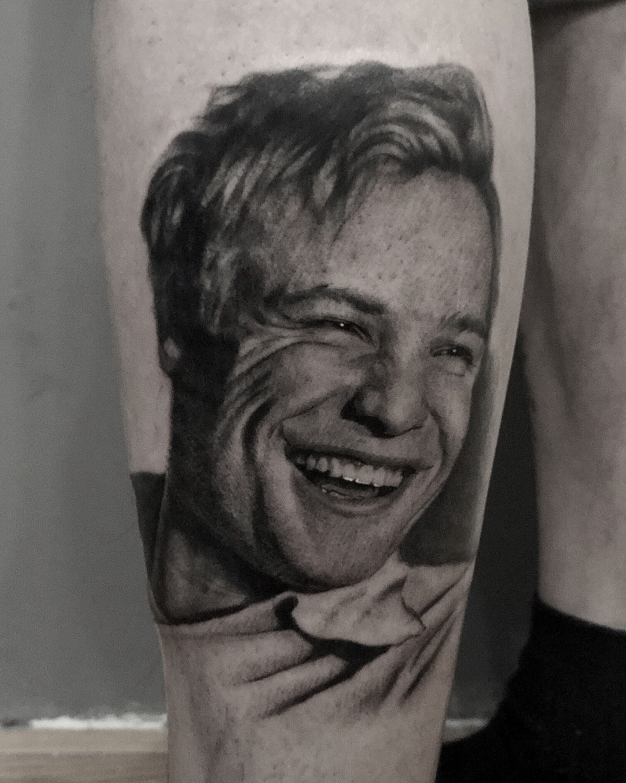 马龙白兰度肖像纹身 我的作品