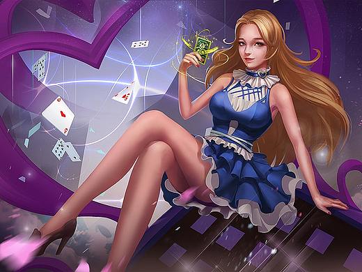 棋牌小姐姐