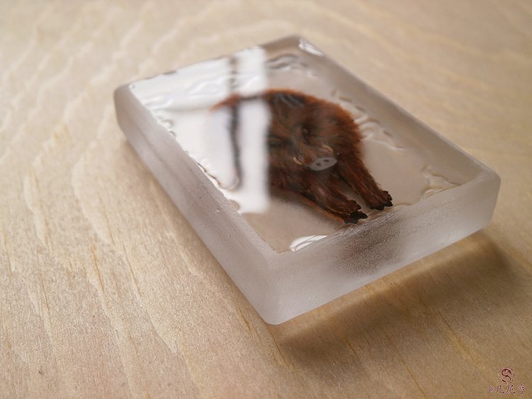 十二生肖动物园 凡尼亨3D树脂画