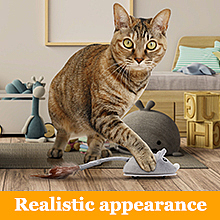 亚马逊-仿真老鼠玩具猫咪玩具亚马逊产品主图