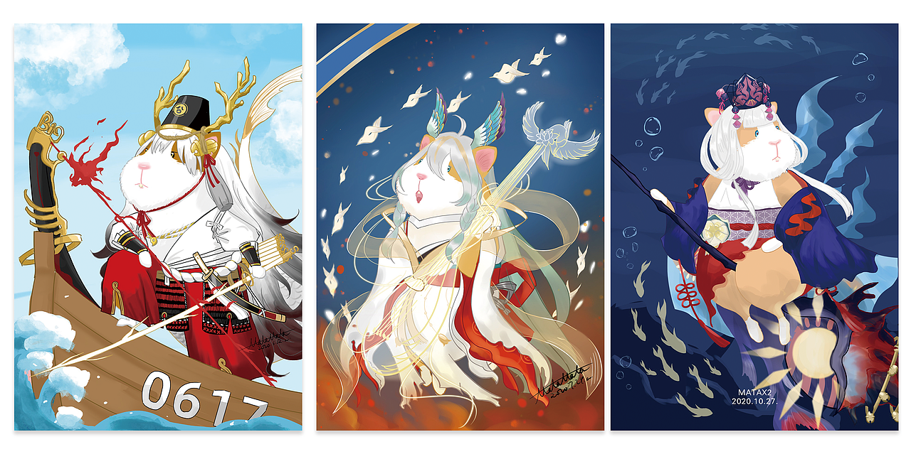 阴阳师痒痒鼠系列（图ZMjM1MDgxMTEy） - 创作习作 - 站酷设计师Matax2原创素材 - 站酷ZCOOL