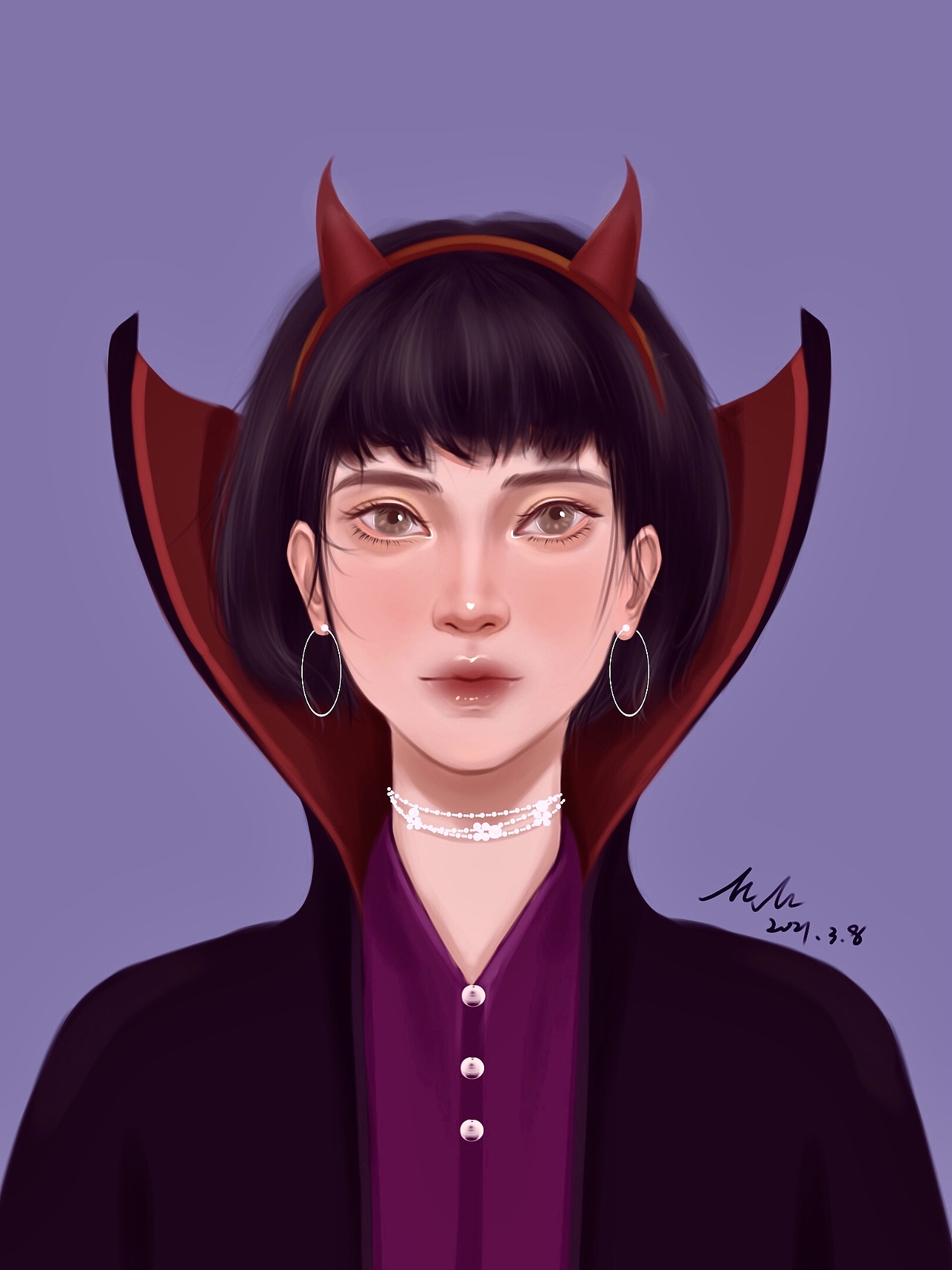 插画人物头像练习集合（图ZMjUyODgyMDQ0） - 商业插画 - 站酷设计师火锅涮香菜原创素材 - 站酷ZCOOL