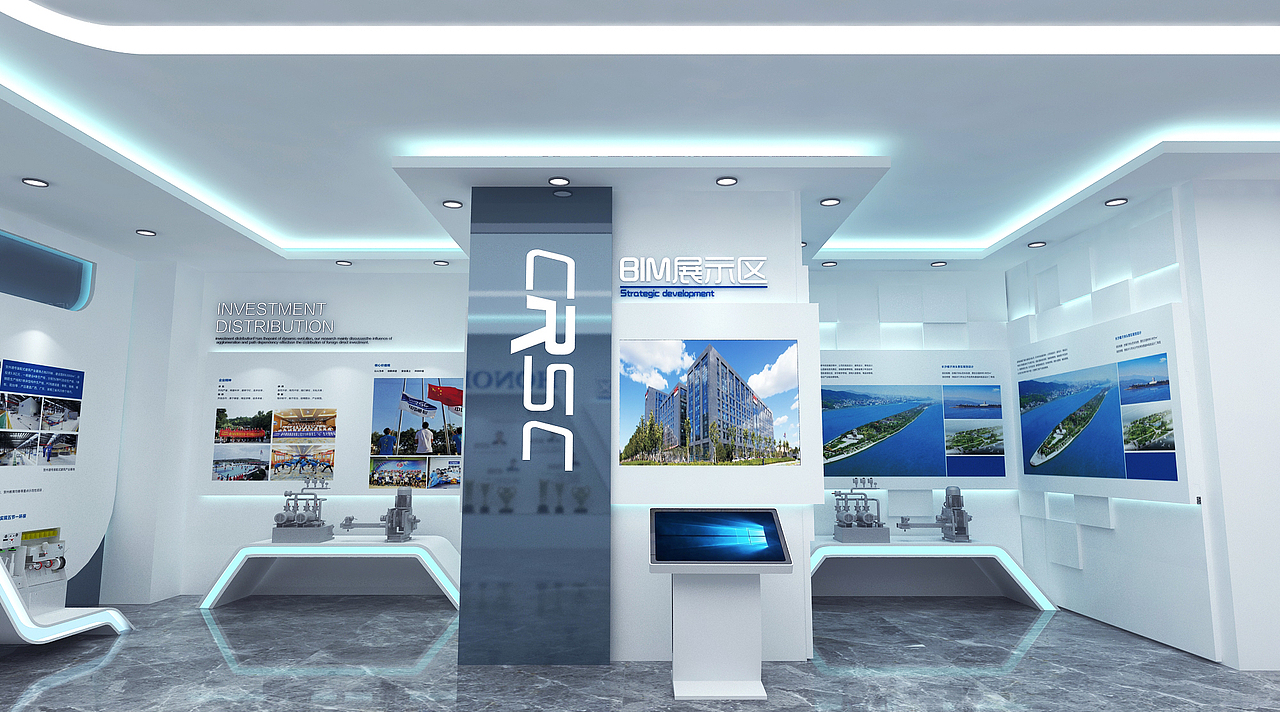 企业展厅（图ZMjg0NDI1MDg0） - 其他空间 - 站酷设计师毛九九0716原创素材 - 站酷ZCOOL