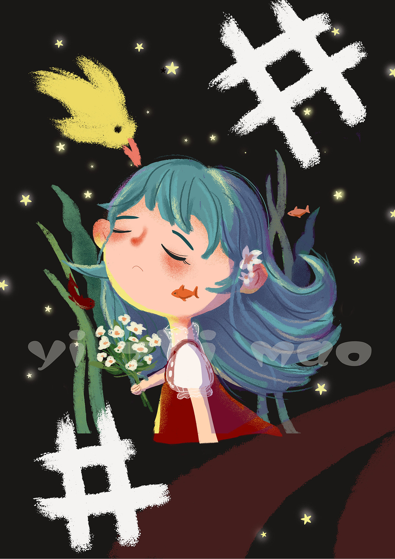 插画习作小结（图ZMjA3MDQ4MDI4） - 儿童插画 - 站酷设计师一只猫_爱画画原创素材 - 站酷ZCOOL