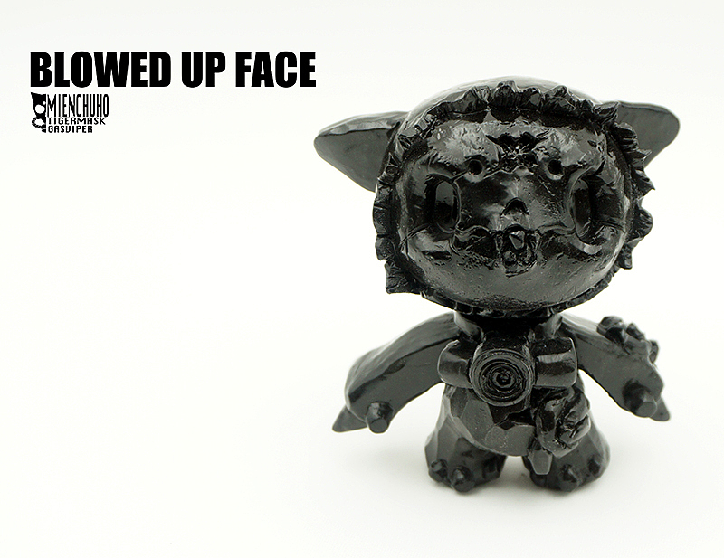 [瓦斯蛇制造]MIENCHUHO BLOWED UP FACE面具虎系列第三款作品-爆炸脸（图ZNjQyOTUzMTY=） - 手办/模玩 - 站酷设计师瓦斯蛇原创素材 - 站酷ZCOOL
