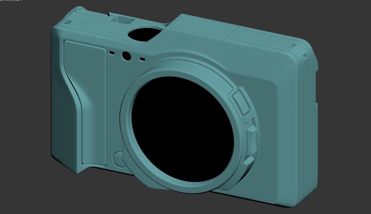 3dmax产品建模工业建模vr渲染数码相机建模渲染
