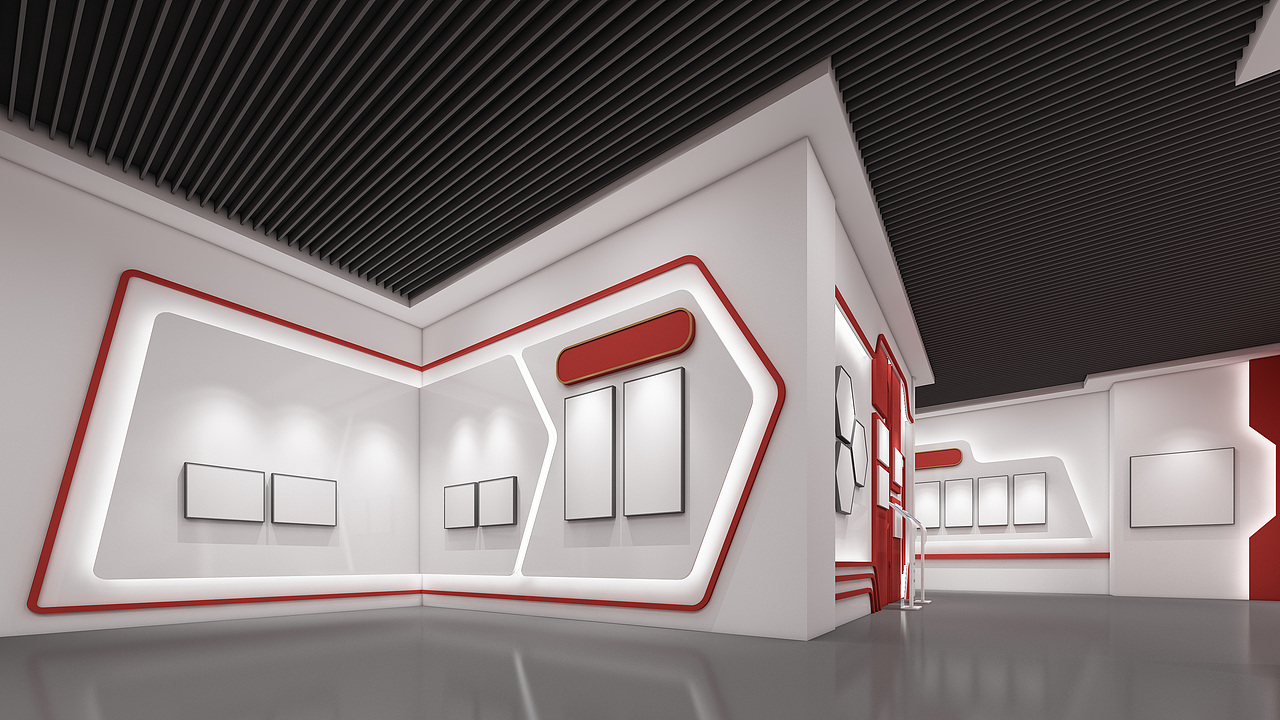 展厅党建空间设计（图ZMjQxMTc1Nzgw） - 展陈设计 - 站酷设计师一百多斤的人儿原创素材 - 站酷ZCOOL