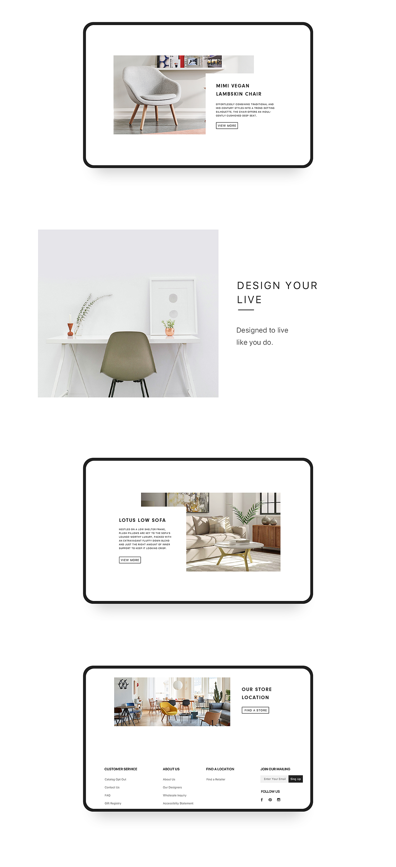 Crate & Barrel丨web（图ZMTUzNzE0MDQ4） - 电商 - 站酷设计师李傍晚原创素材 - 站酷ZCOOL