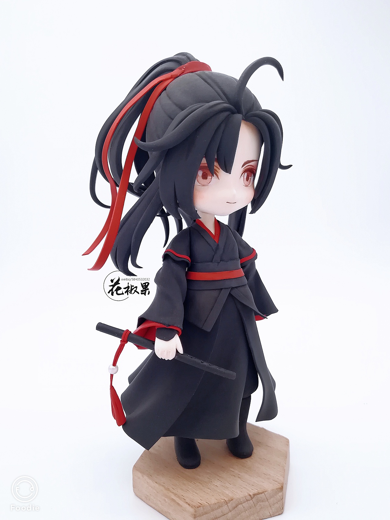 魔道祖师-魏无羡|手工艺|手办/模玩|花椒粘土 - 原创作品 - 站酷