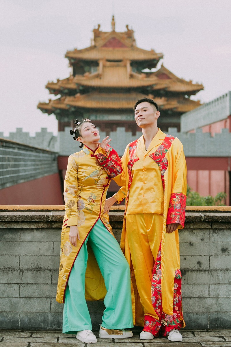 中式婚纱照横店基地