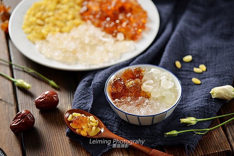 《桃胶辣木籽》 哈尔滨雷鸣摄影 美女 美食 商业摄影（图ZODgxMjgwMzI=） - 产品摄影 - 站酷设计师雷鸣摄影原创素材 - 站酷ZCOOL