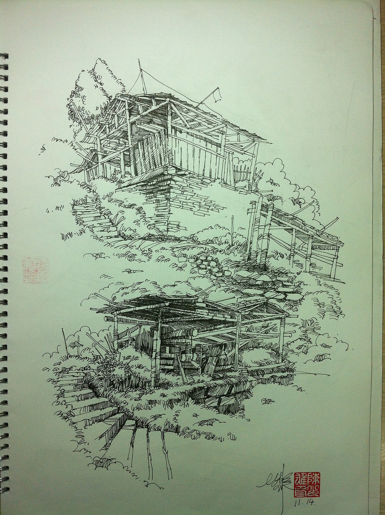 南平邵武桂林乡写生行