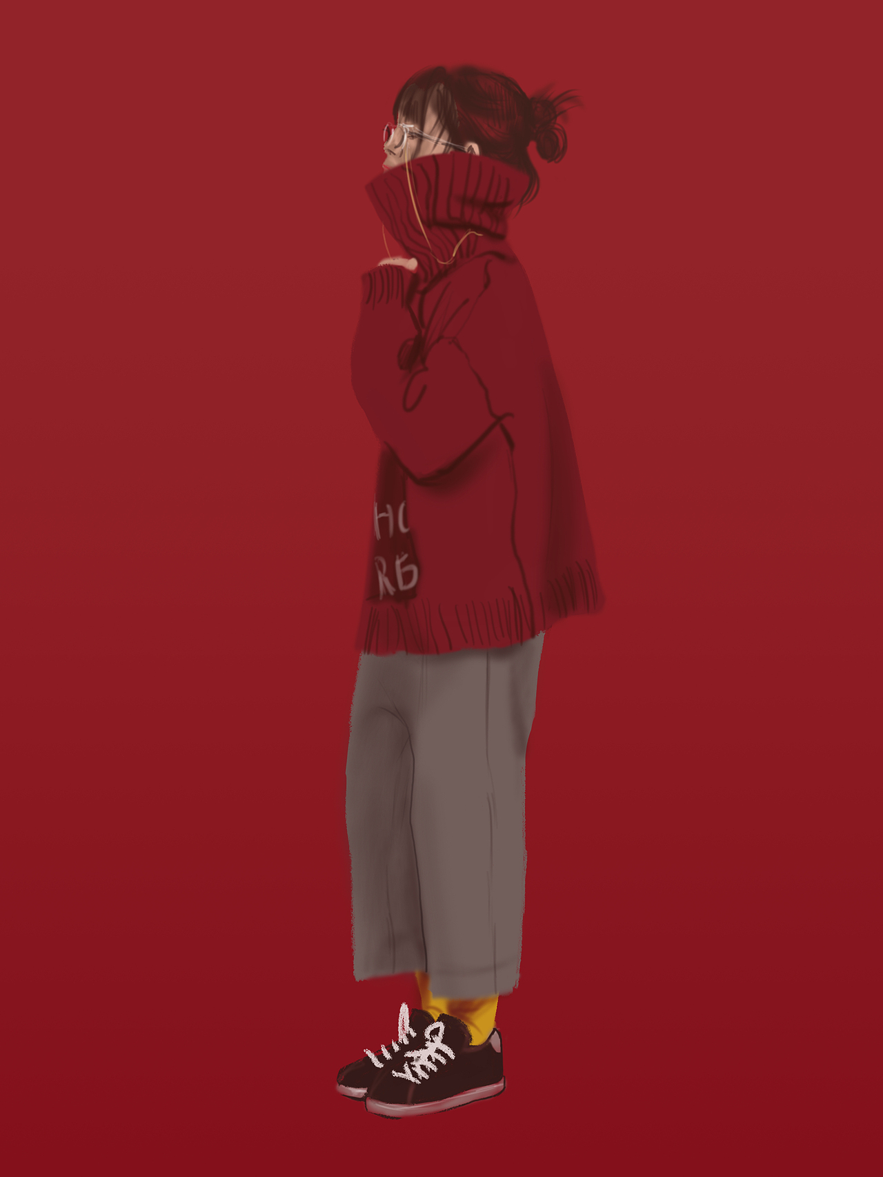 插画-人物（图ZMTQzNjQxMzgw） - 艺术插画 - 站酷设计师JSHN原创素材 - 站酷ZCOOL