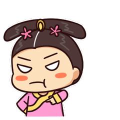 微信表情：朧月公主（圖ZNjMyODQ4MDg=） - 網(wǎng)絡表情 - 站酷設計師小風SPY原創(chuàng)素材 - 站酷ZCOOL