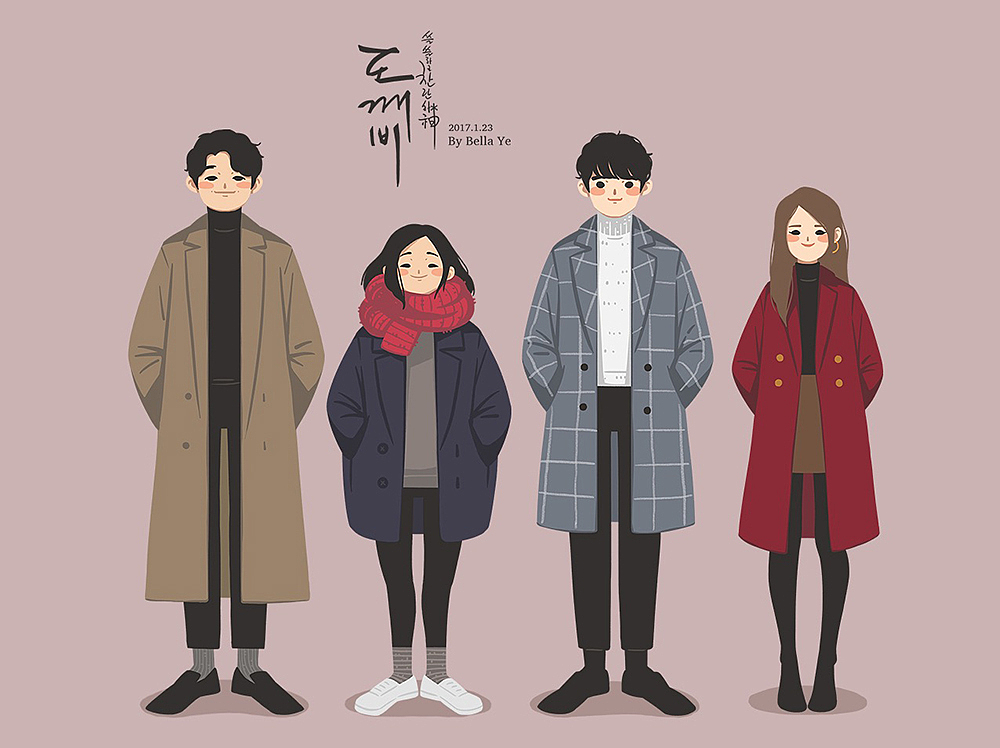 2017小画儿总结（图ZMTAxNDc1NDA0） - 创作习作 - 站酷设计师叶贝拉原创素材 - 站酷ZCOOL