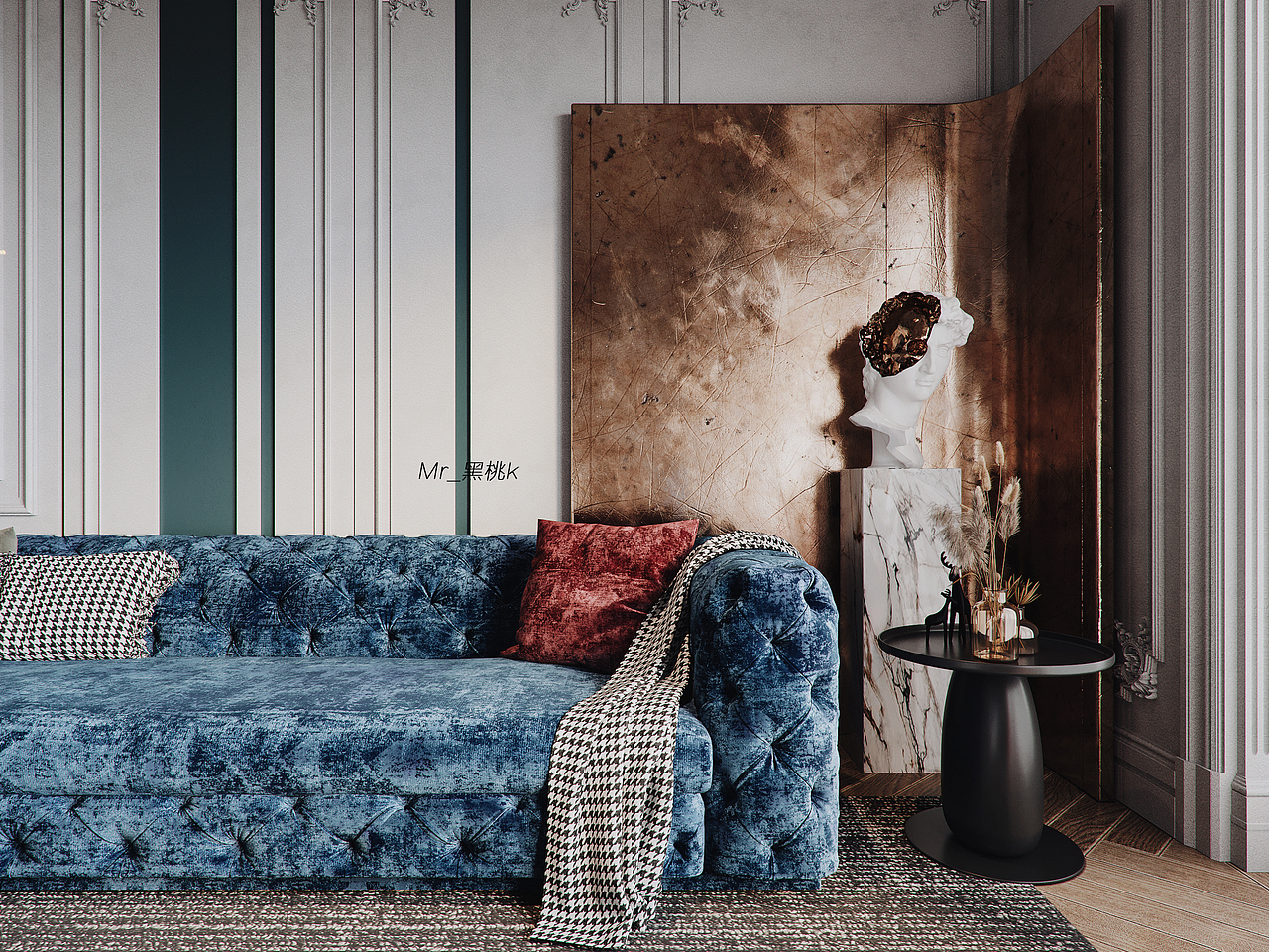 法式轻奢创作 | Mr_黑桃K.VISION（图ZMjE1Njk2Nzc2） - 家装设计 - 站酷设计师Mr_黑桃k原创素材 - 站酷ZCOOL