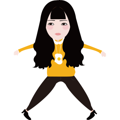 扁平化 劈叉娃娃