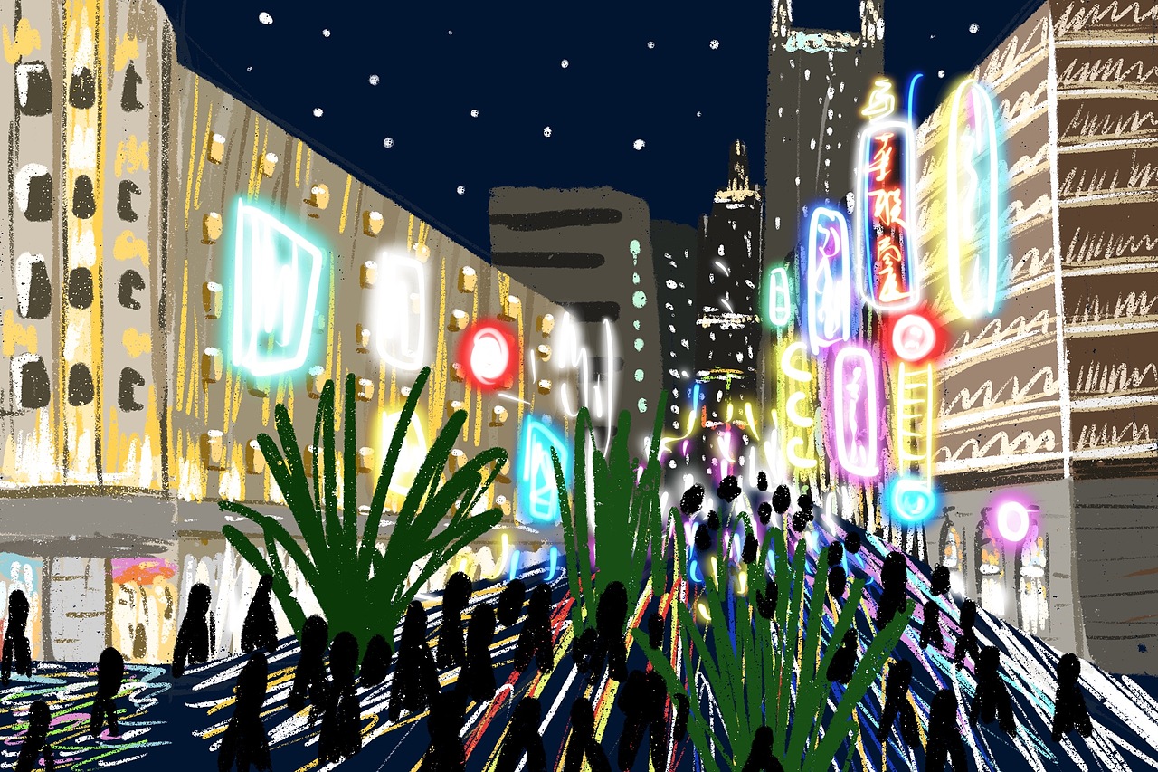 插画--上海2日游记