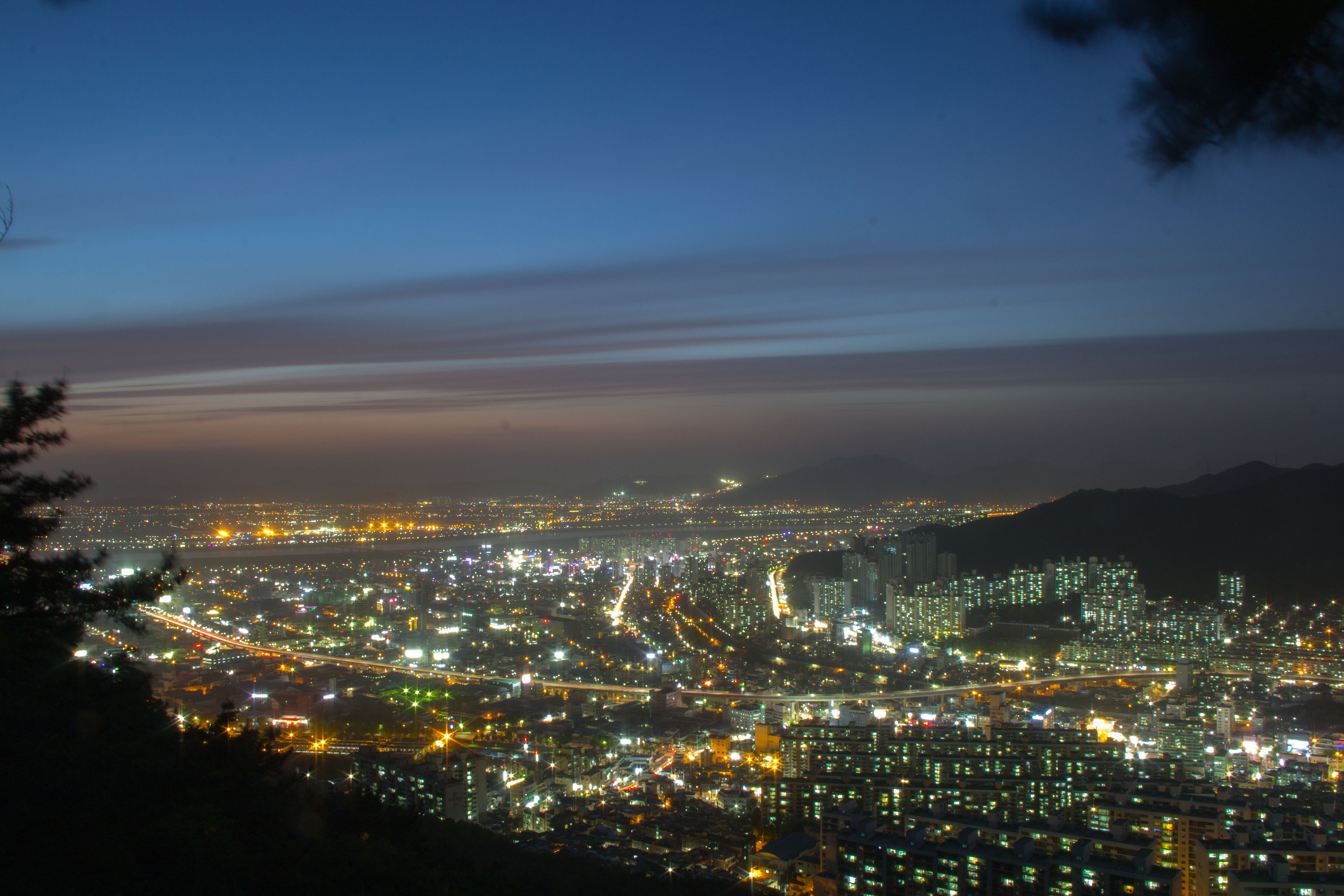 釜山夜景一角