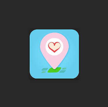 一个叫附近逛app标，做孕婴的（图ZNDAwODg4NDQ=） - 图标 - 站酷设计师songjieqiang原创素材 - 站酷ZCOOL