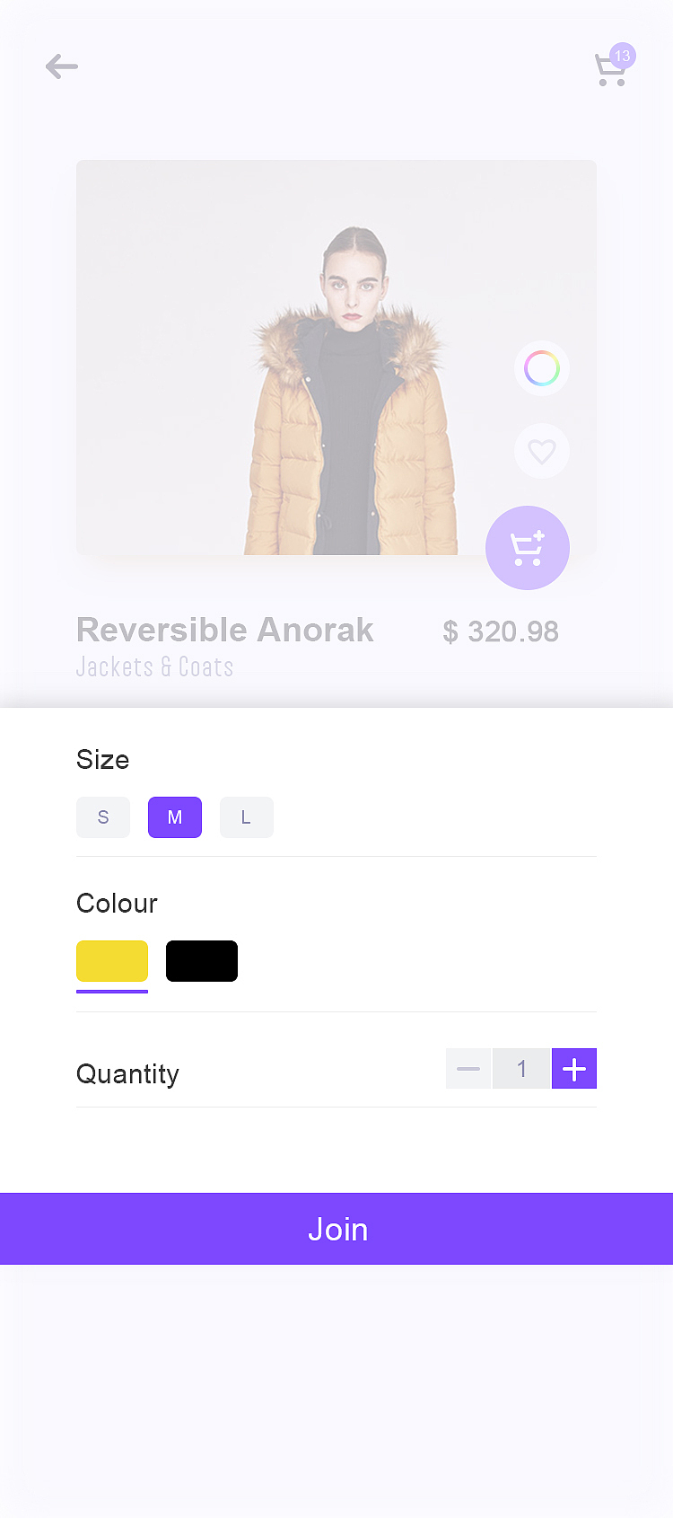 商城APP续版本（产品详情+加入购物车）（图ZNzk3NjMwMzI=） - APP界面 - 站酷设计师为何一笑为你原创素材 - 站酷ZCOOL