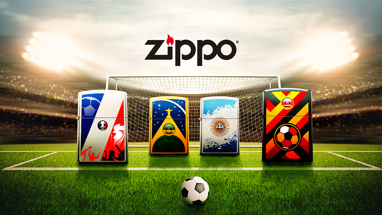 【提案热点图】Zippo x 世界杯（图ZMTE3NzM5MTcy） - 海报 - 站酷设计师Kuhn原创素材 - 站酷ZCOOL