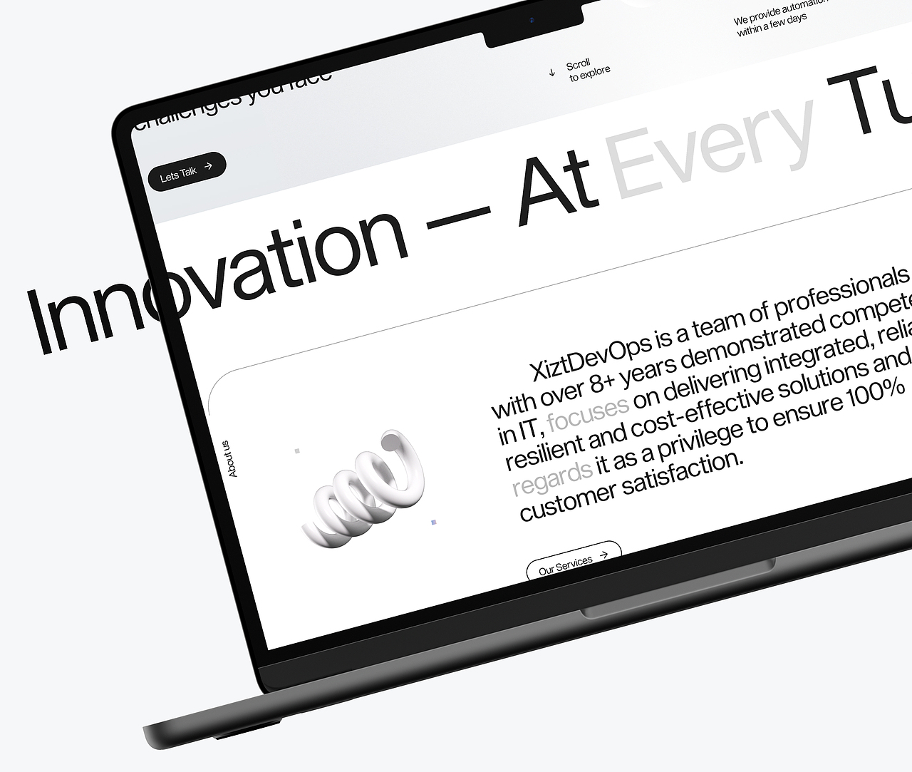 XiztDevOps - UI/UX | IT 服务网页设计（图ZMzYyMTAzNDAw） - 游戏UI - 站酷设计师qclaydesign原创素材 - 站酷ZCOOL