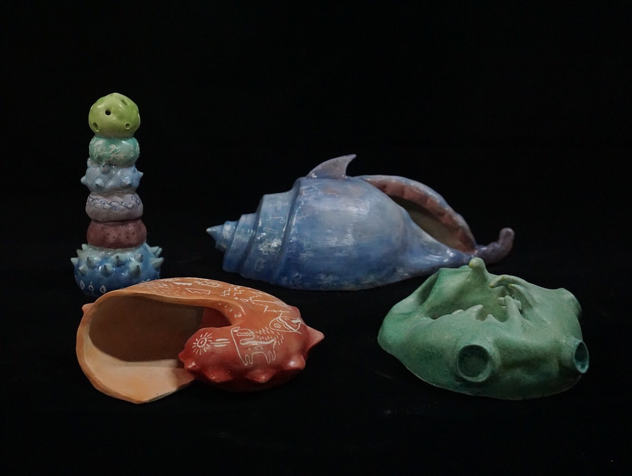 陶瓷作品|《拾遗》（图ZMjM3NDk1OTcy） - 其他手工艺 - 站酷设计师远野小狼原创素材 - 站酷ZCOOL