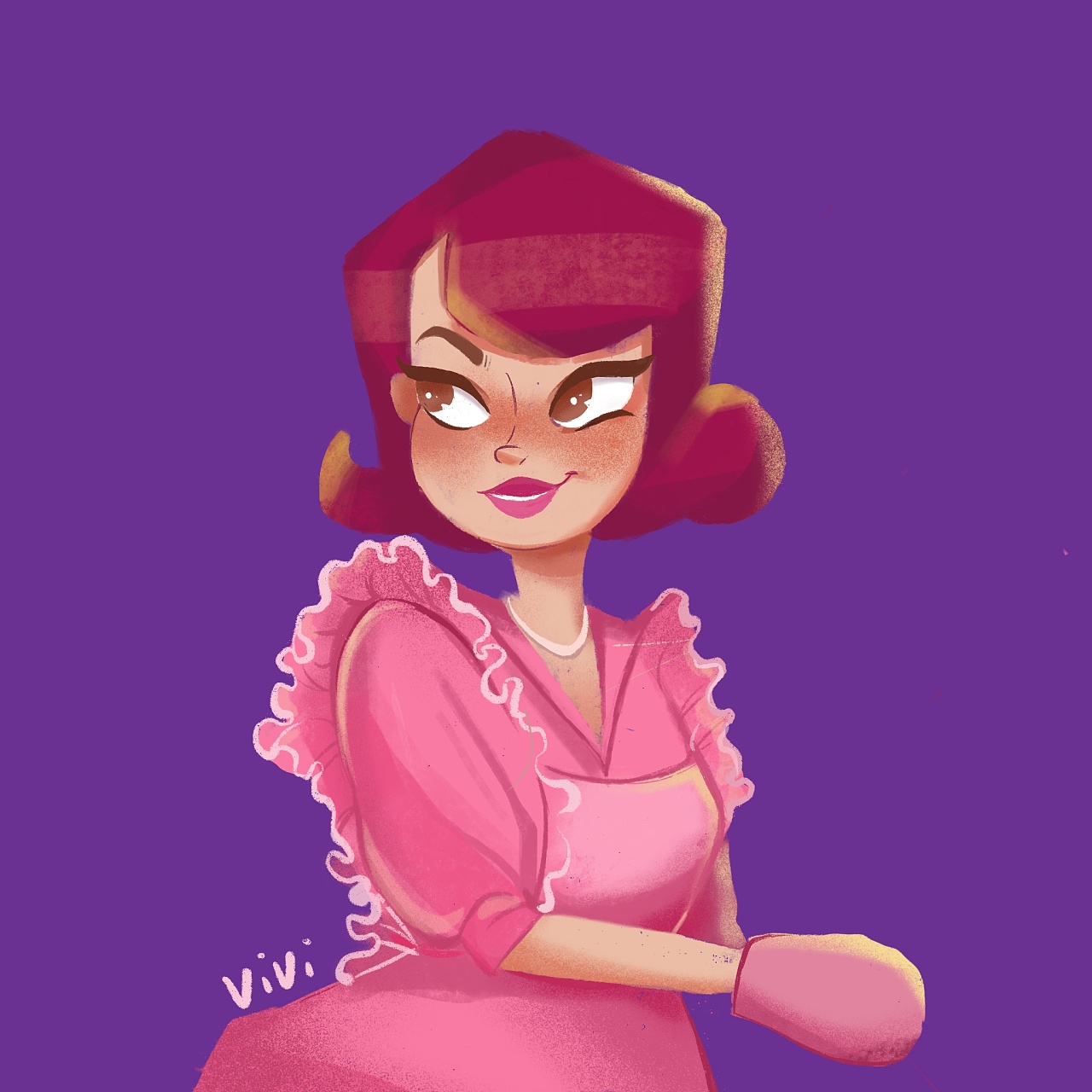 【致命女人 】插画习作