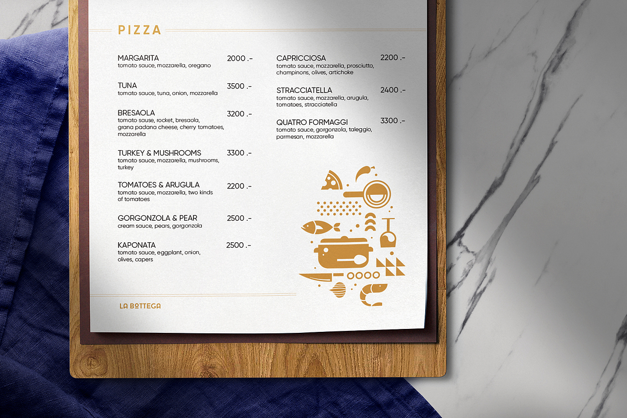 La Bottega Restaurant（图ZMjM2NDYxMjky） - 品牌 - 站酷设计师Wysota原创素材 - 站酷ZCOOL