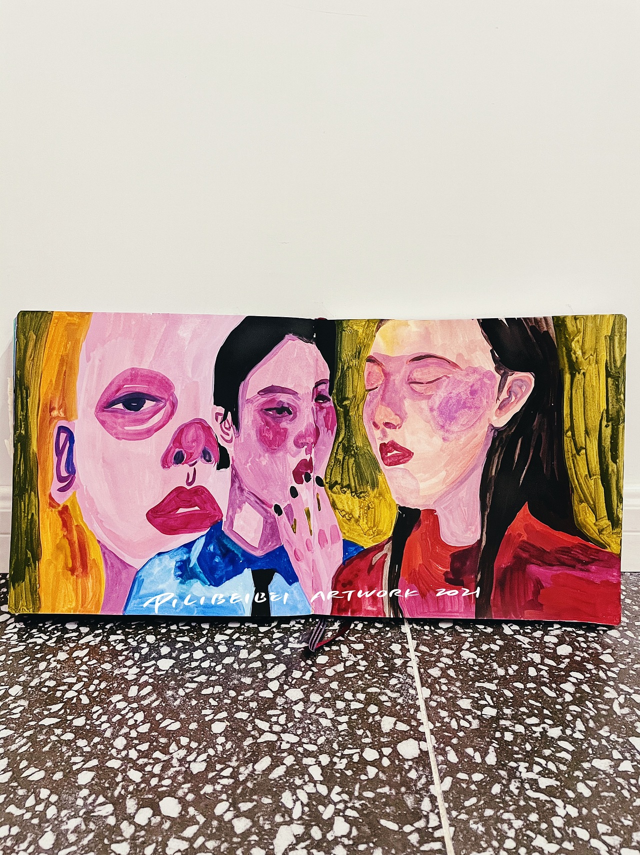 【插画】又，画完一本sketchbook