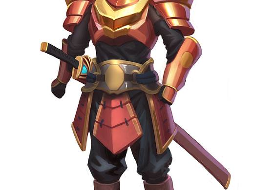角色设计：武士
