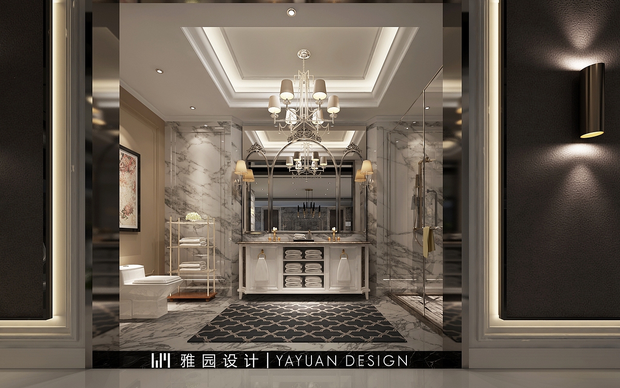 雅园设计 | 统用卫浴展厅