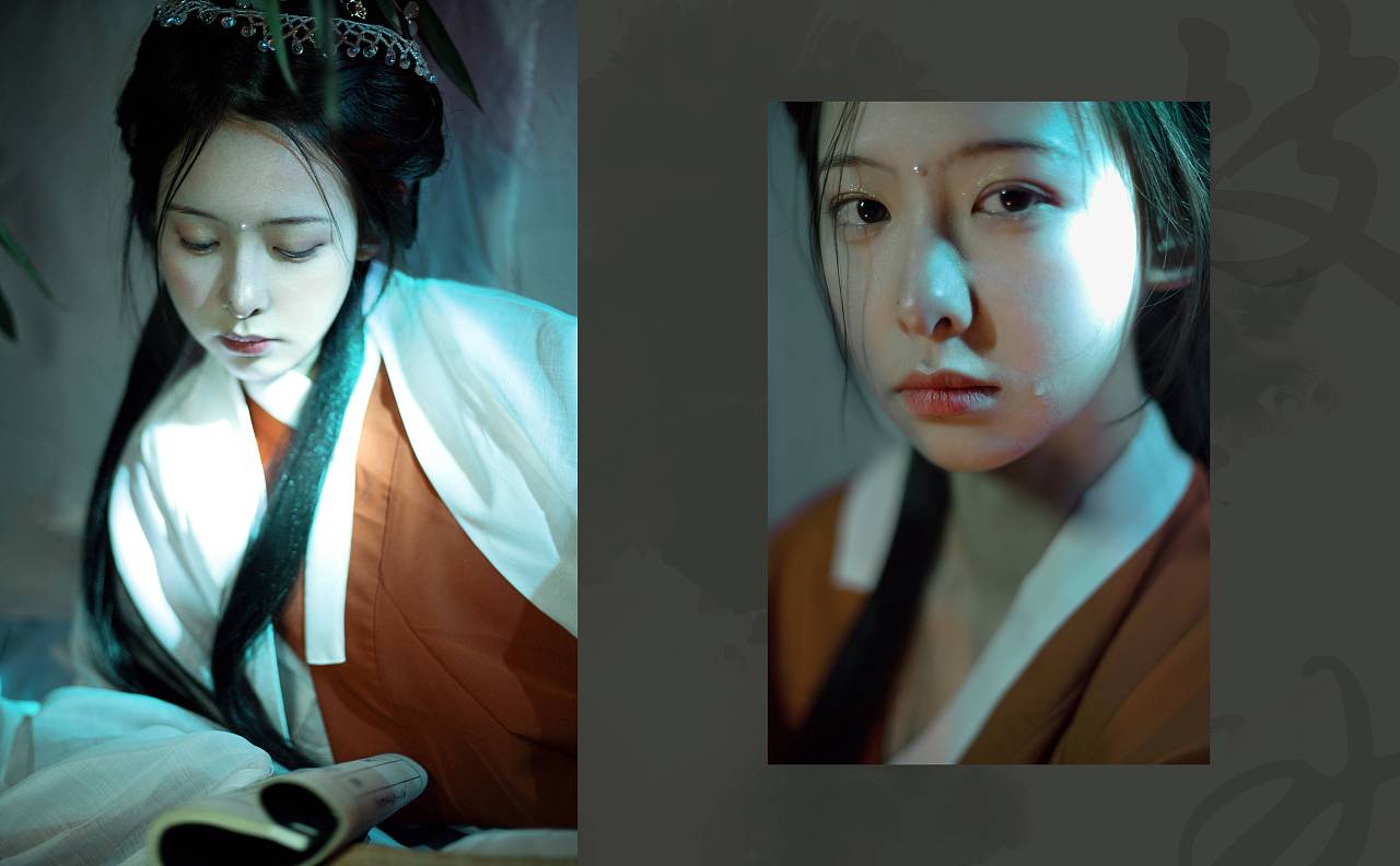 你眼底有秋水一泓最清湛（图ZMjQyNjg3OTQ4） - 人像摄影 - 站酷设计师山光水澹原创素材 - 站酷ZCOOL