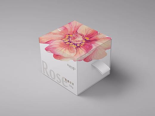 玫瑰花茶 包装设计