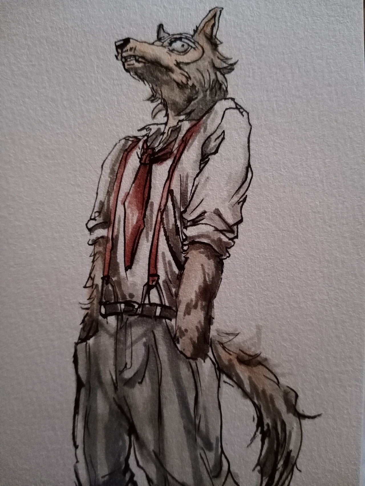 动物狂想曲#超有安全感的雷狗子