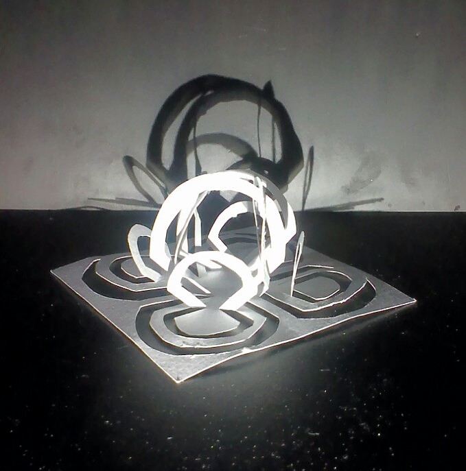 立体构成--剪纸