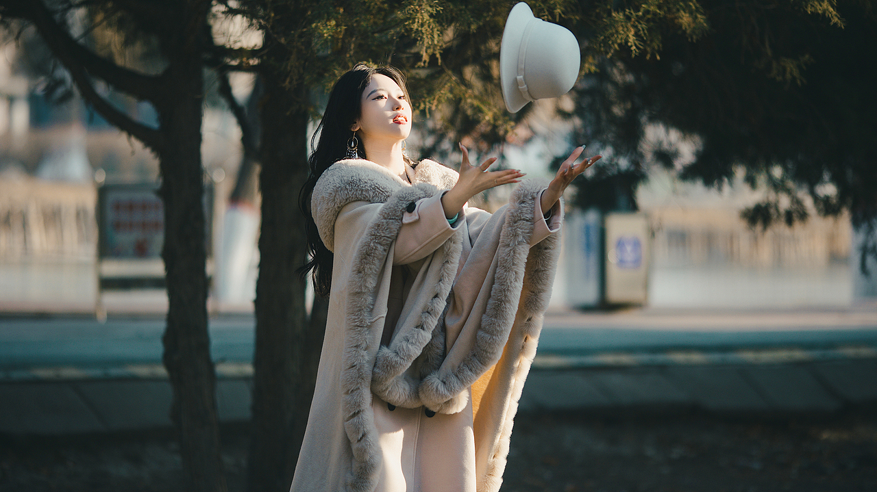 冬日恋歌-少女摄影