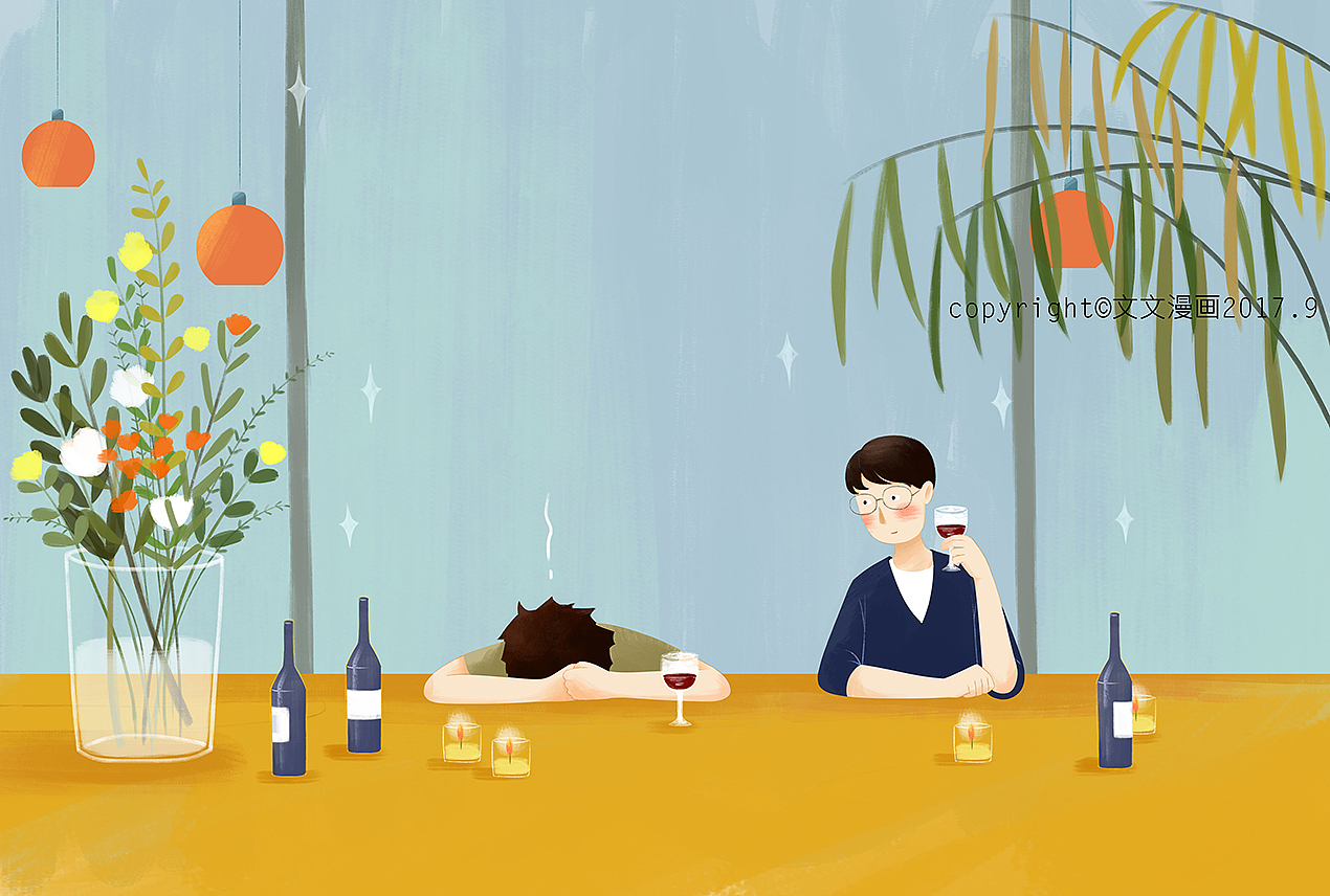 一套商业插画（图ZOTU1MzY1Njg=） - 商业插画 - 站酷设计师温暖的文文原创素材 - 站酷ZCOOL